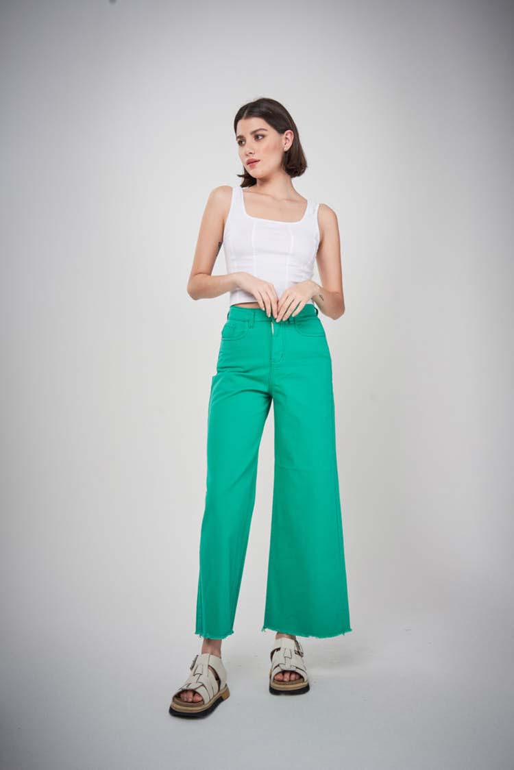 WIDE LEG NERI COLORS