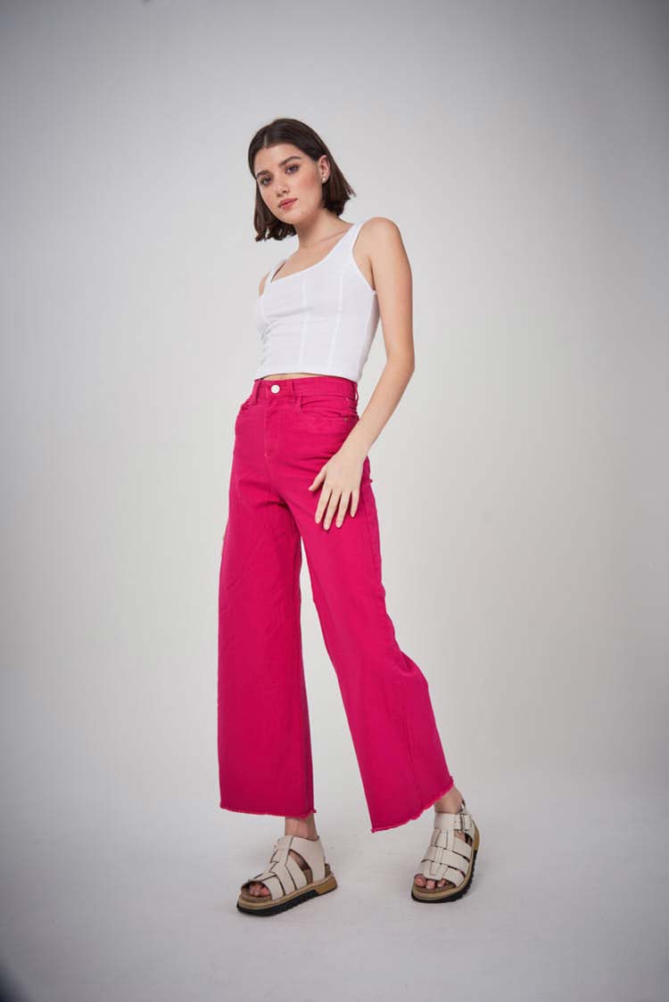 WIDE LEG NERI COLORS