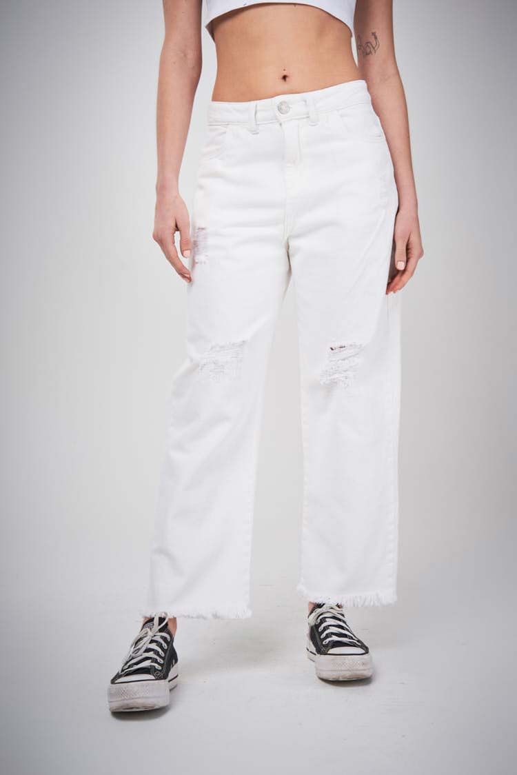 SLOUCHY KINKS WHITE