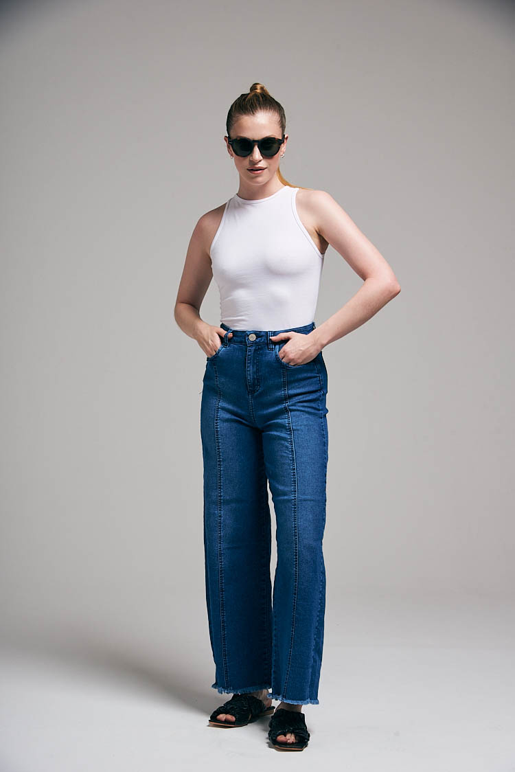 WIDE LEG PEAKY