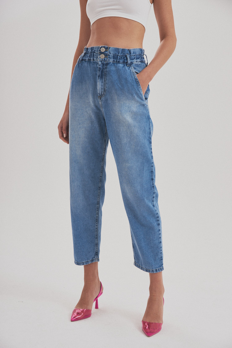 Pantalon baggy cheap