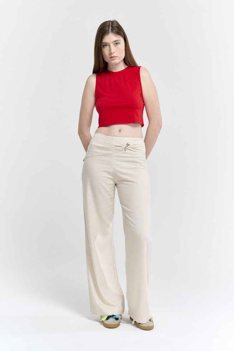 top algodon cuadrado