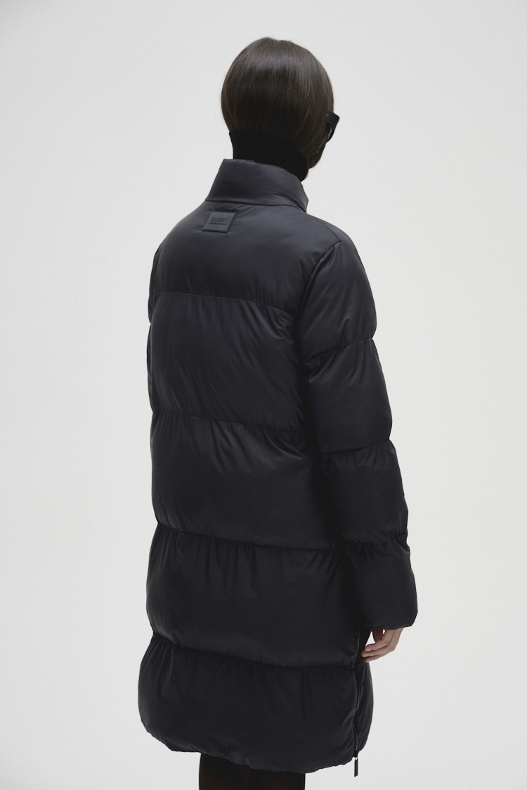 Campera puffer larga