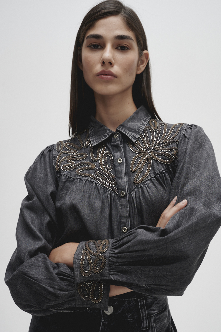 Camisa denim