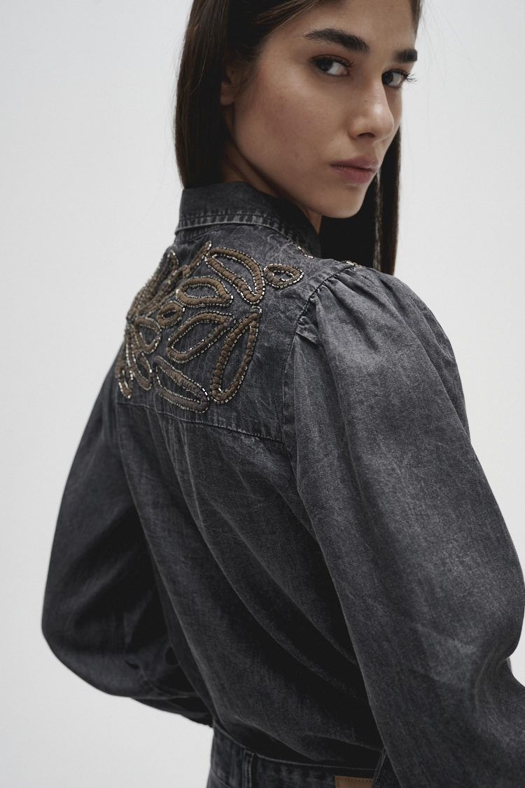 Camisa denim