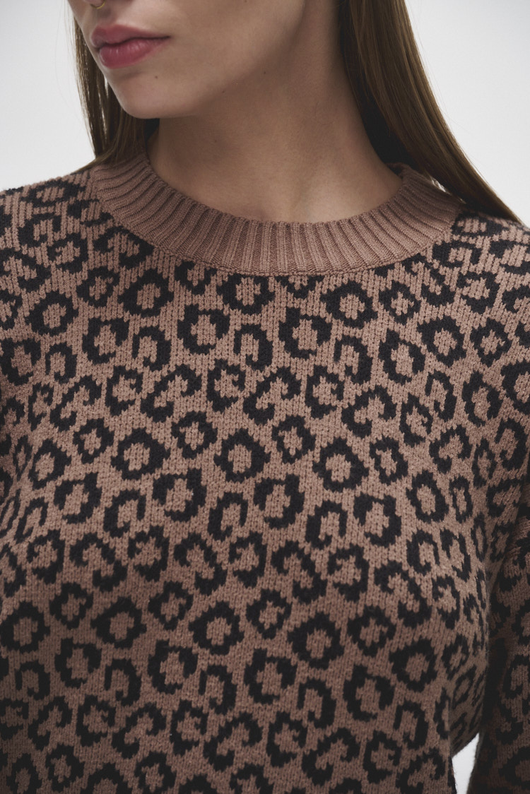 Sweater animal print