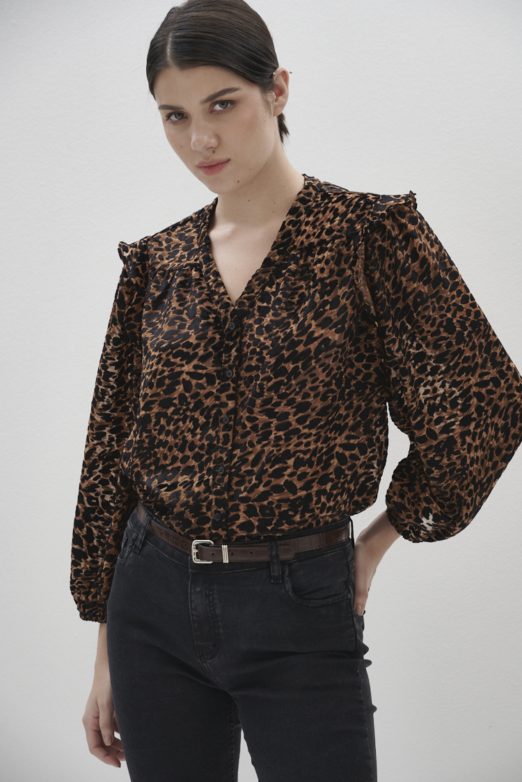 Blusa animal print