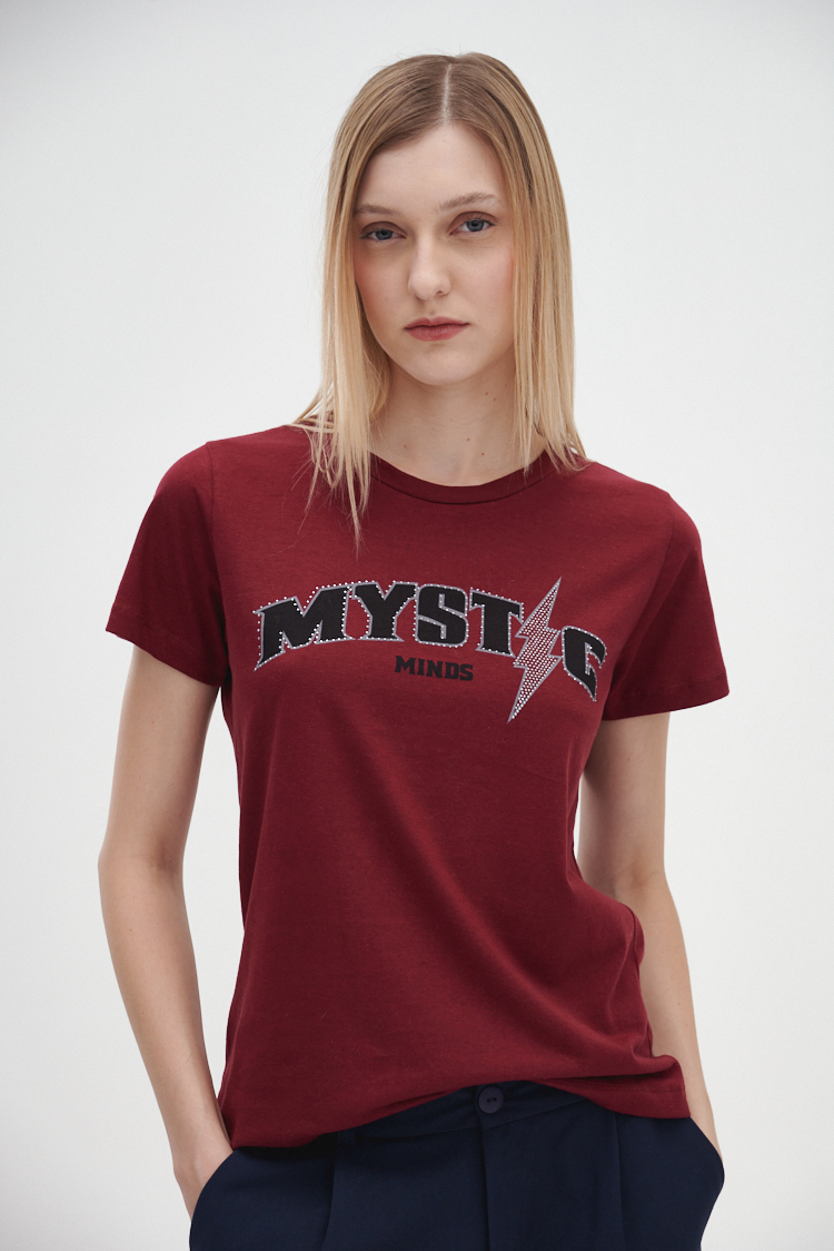 REMERA ESTAMPADA BRILLOS