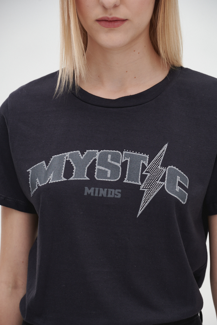 REMERA ESTAMPADA BRILLOS