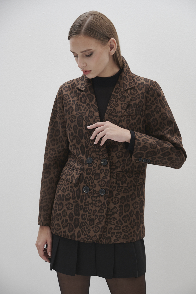 Blazer Animal print