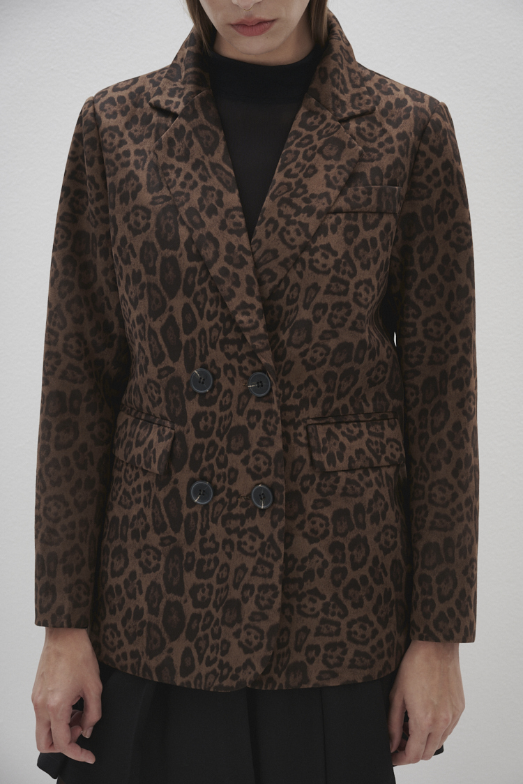 Blazer Animal print