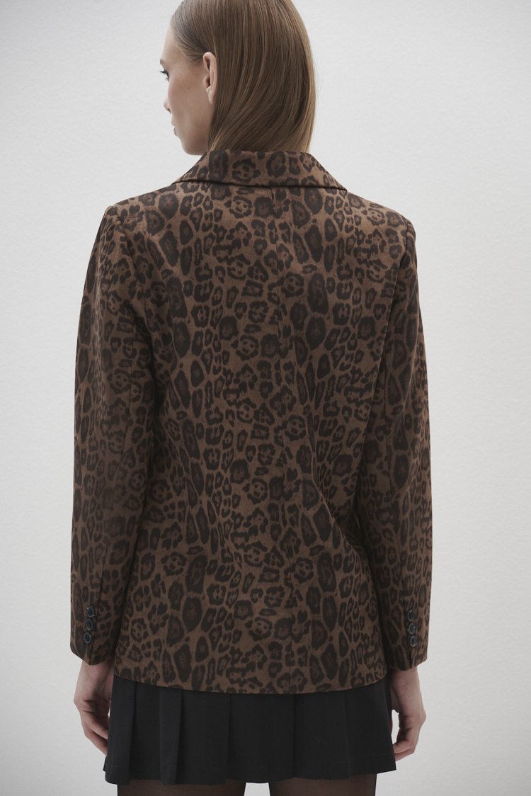 Blazer Animal print