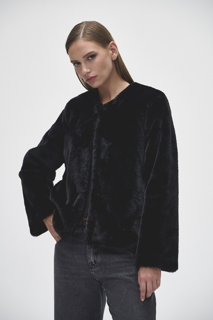 campera lisa peludito