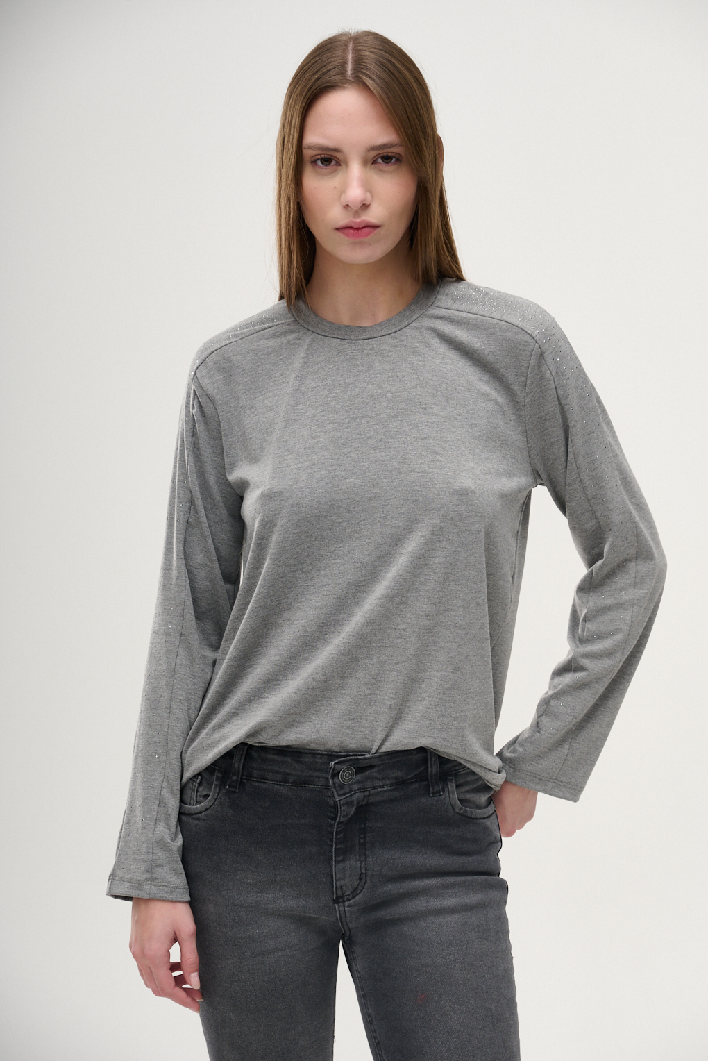 Remera brillos