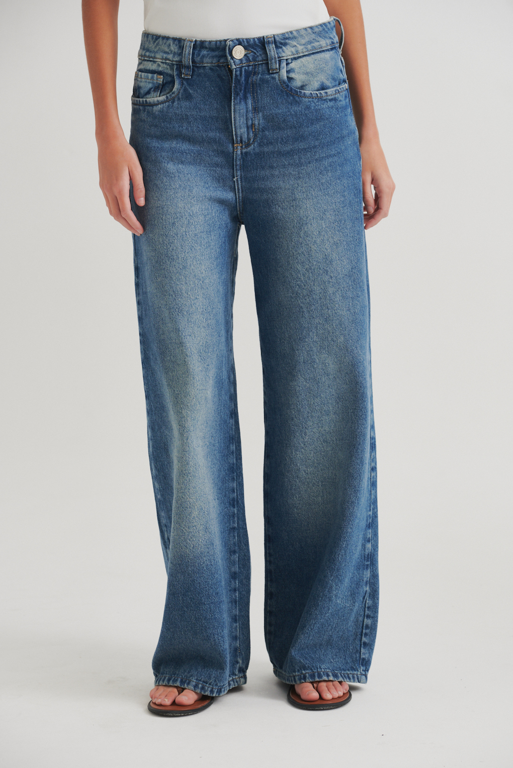 jean denim rígido