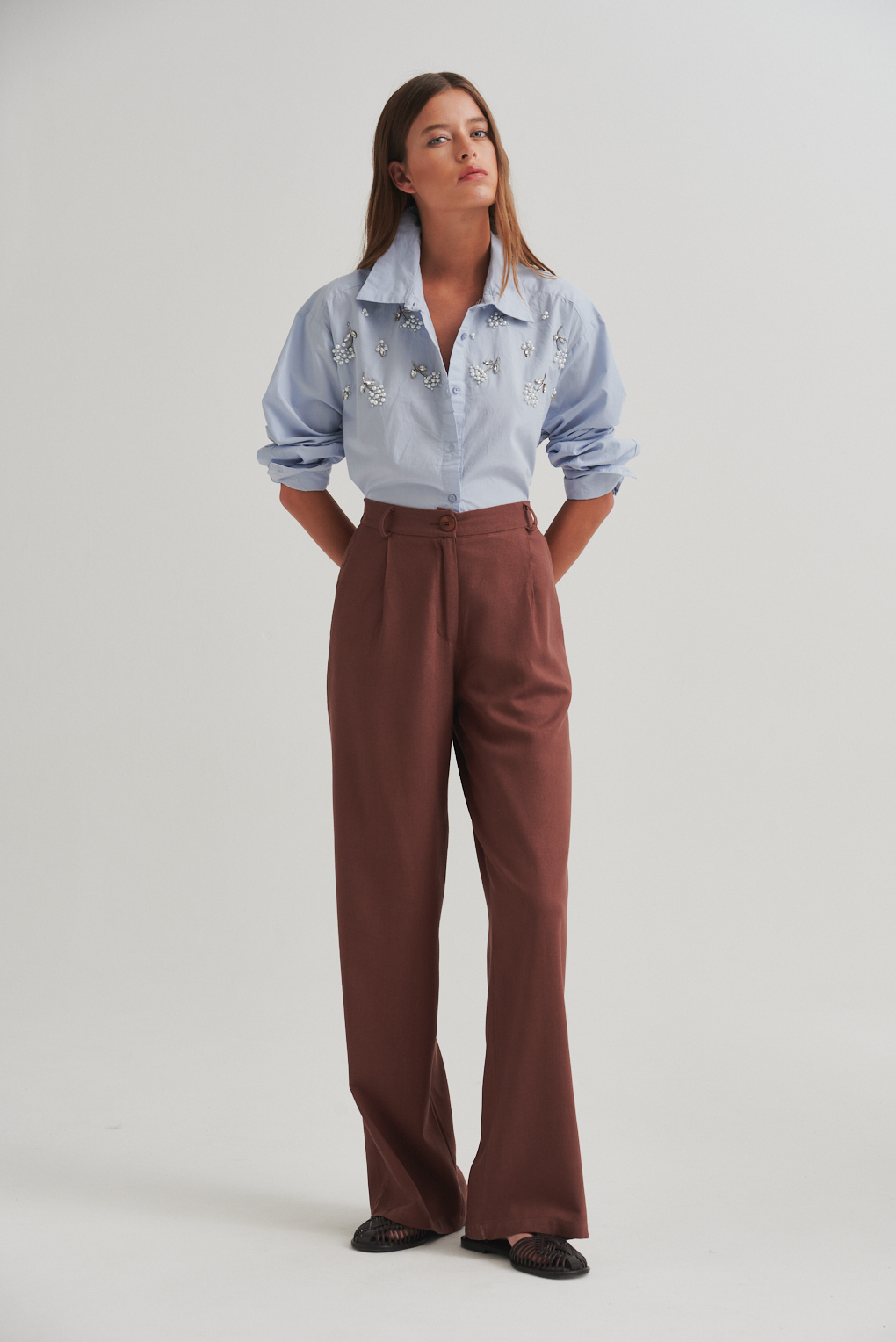 pantalon de lino
