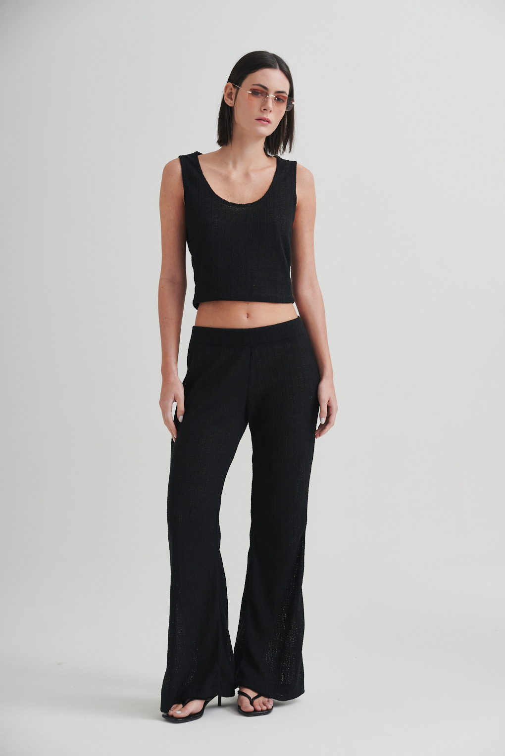 pantalón tejido