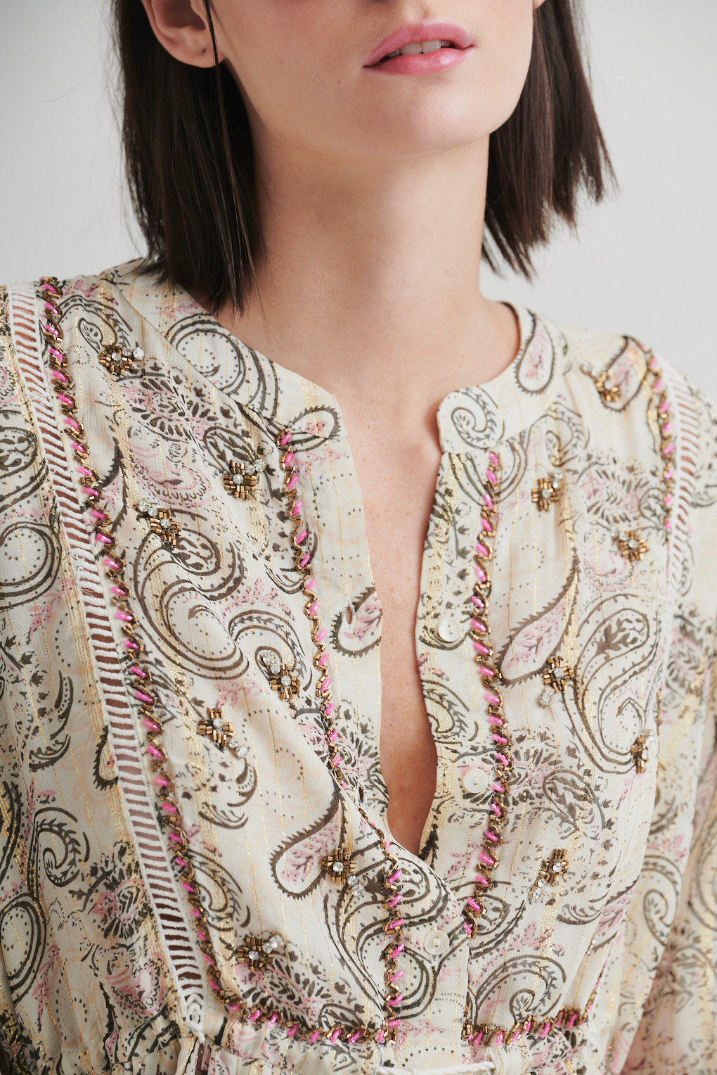 vestido corto boho