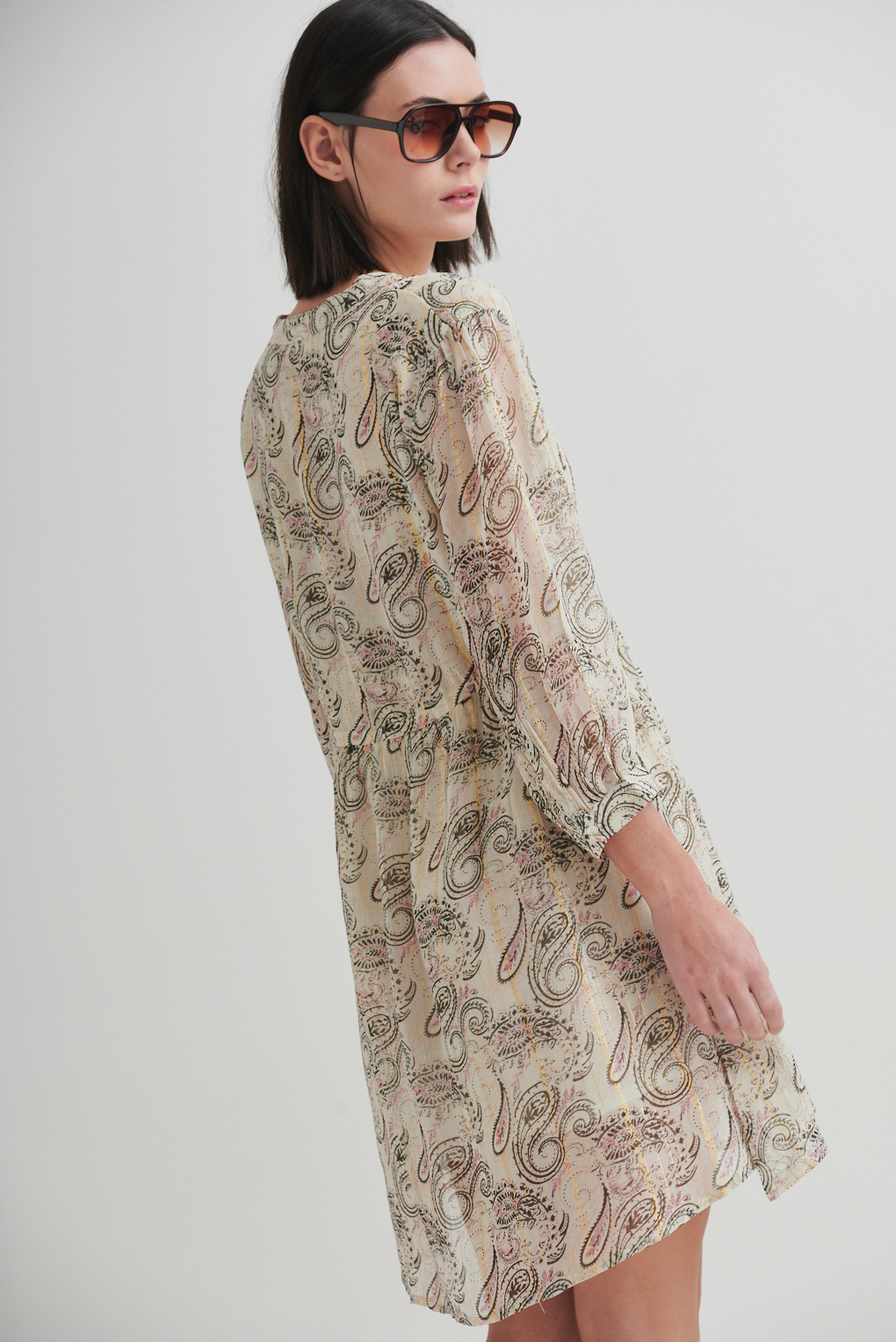 vestido corto boho