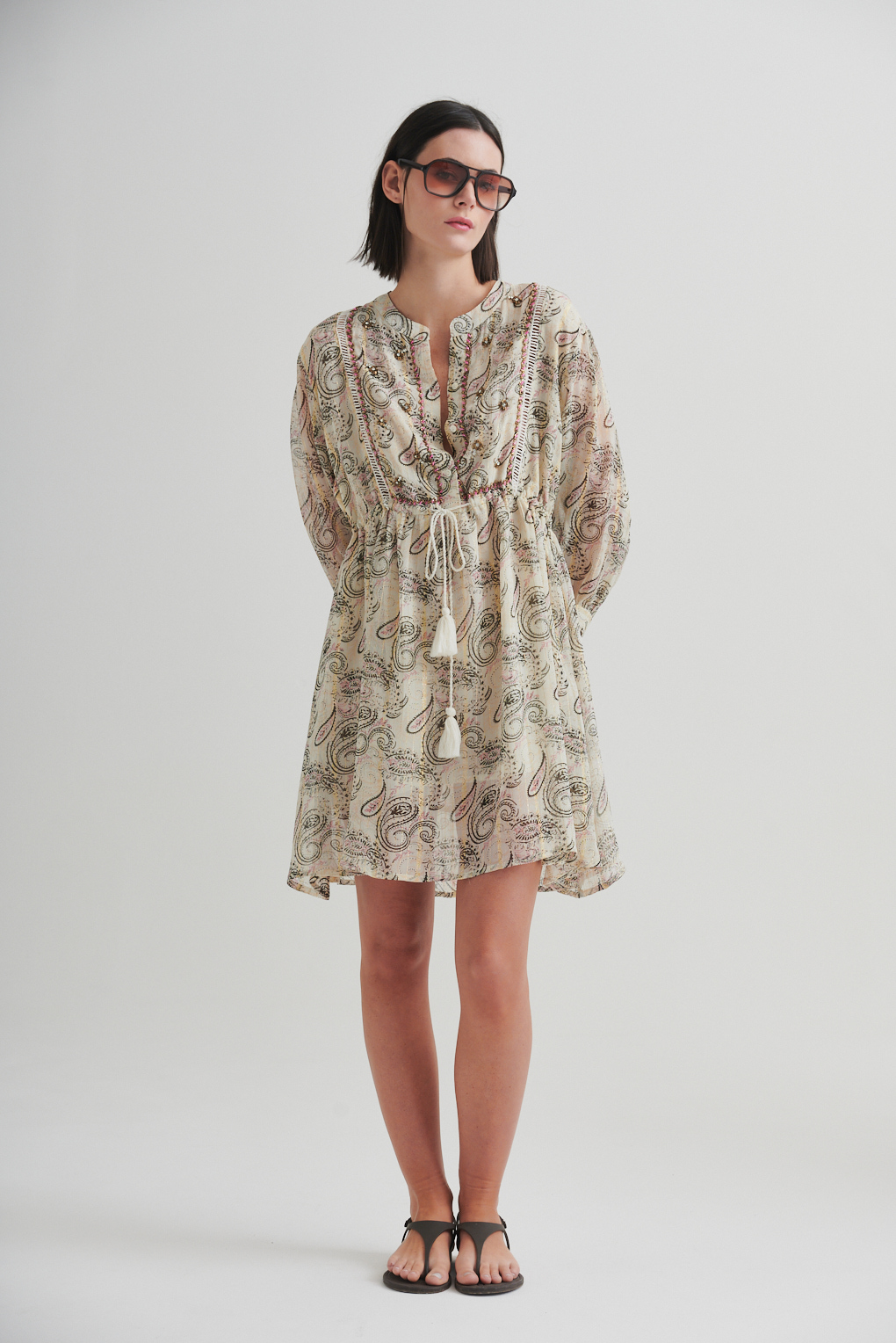vestido corto boho