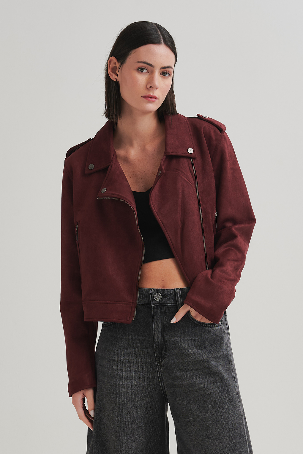 campera suede gamuza
