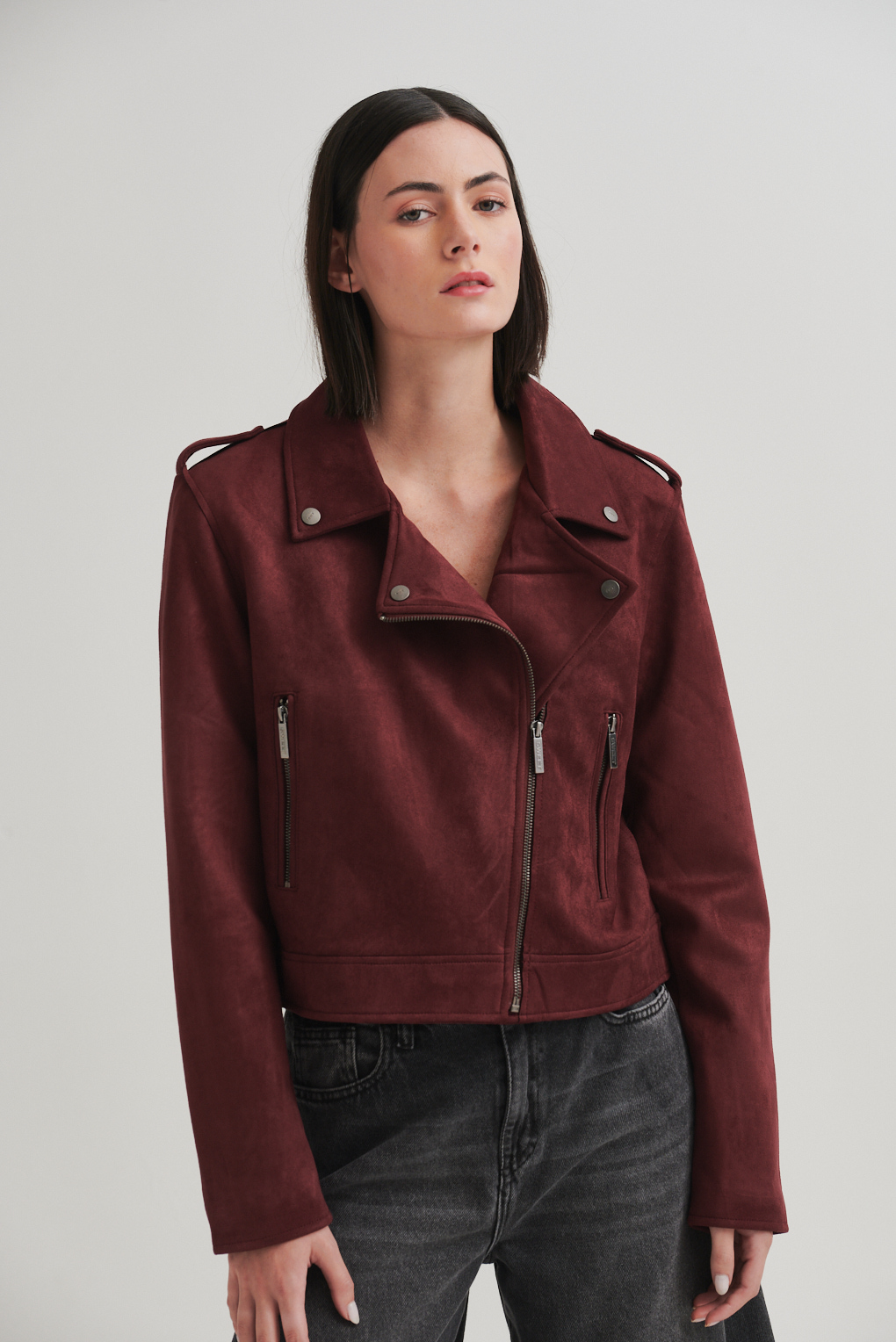 campera suede gamuza