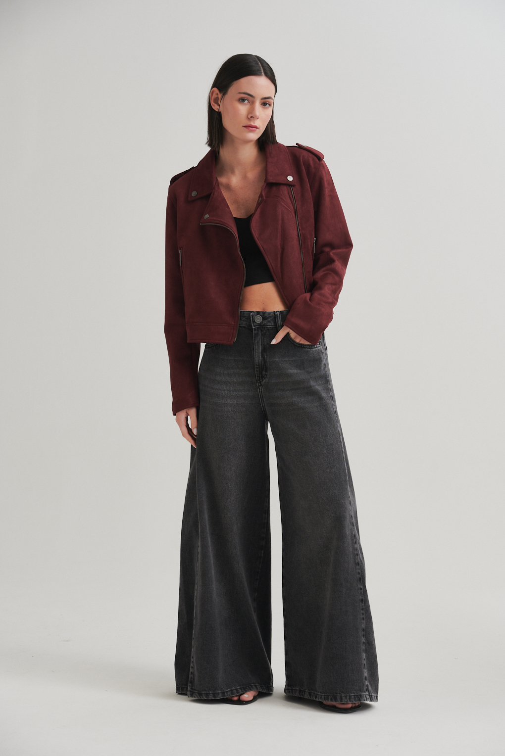 campera suede gamuza