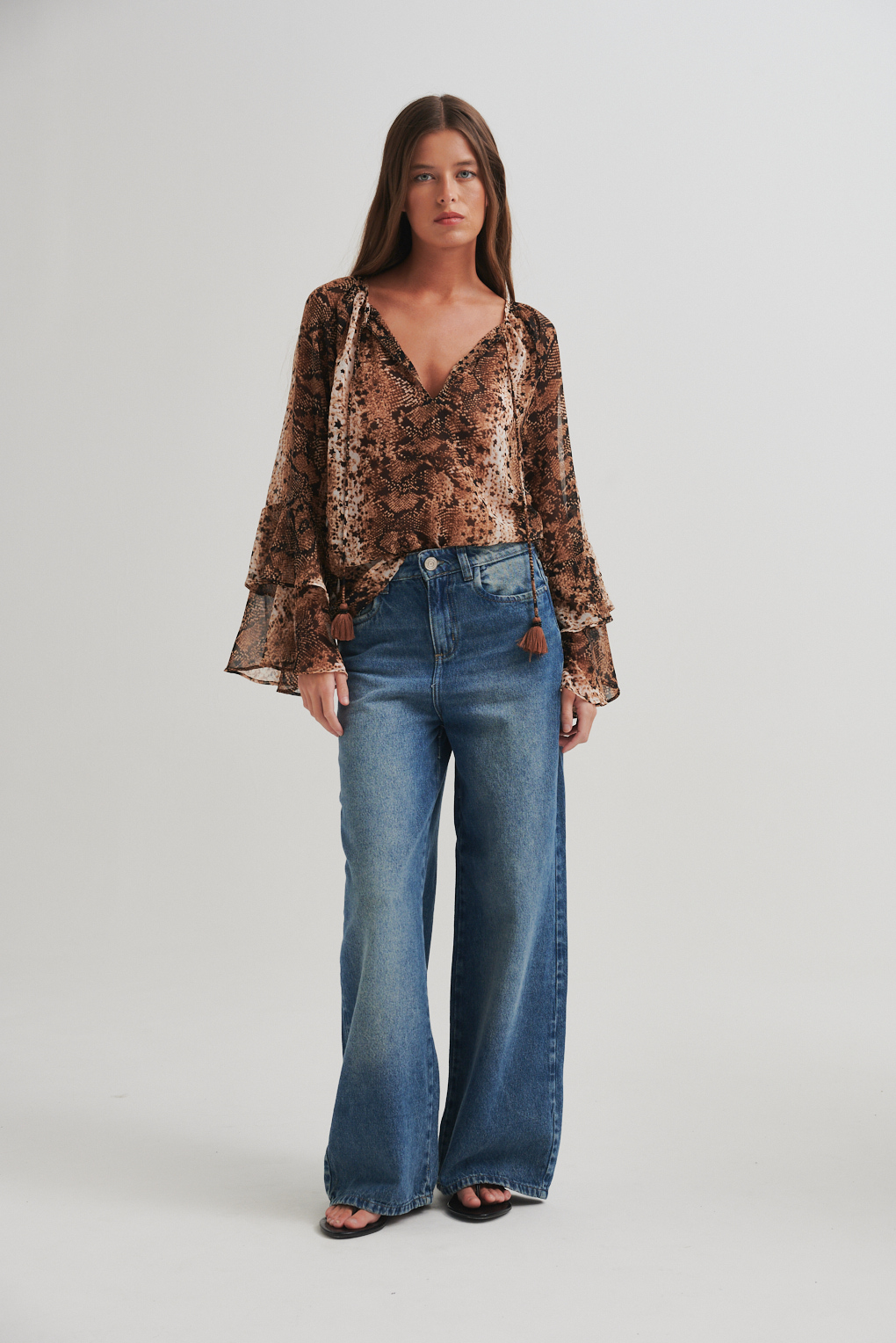 blusa animal print