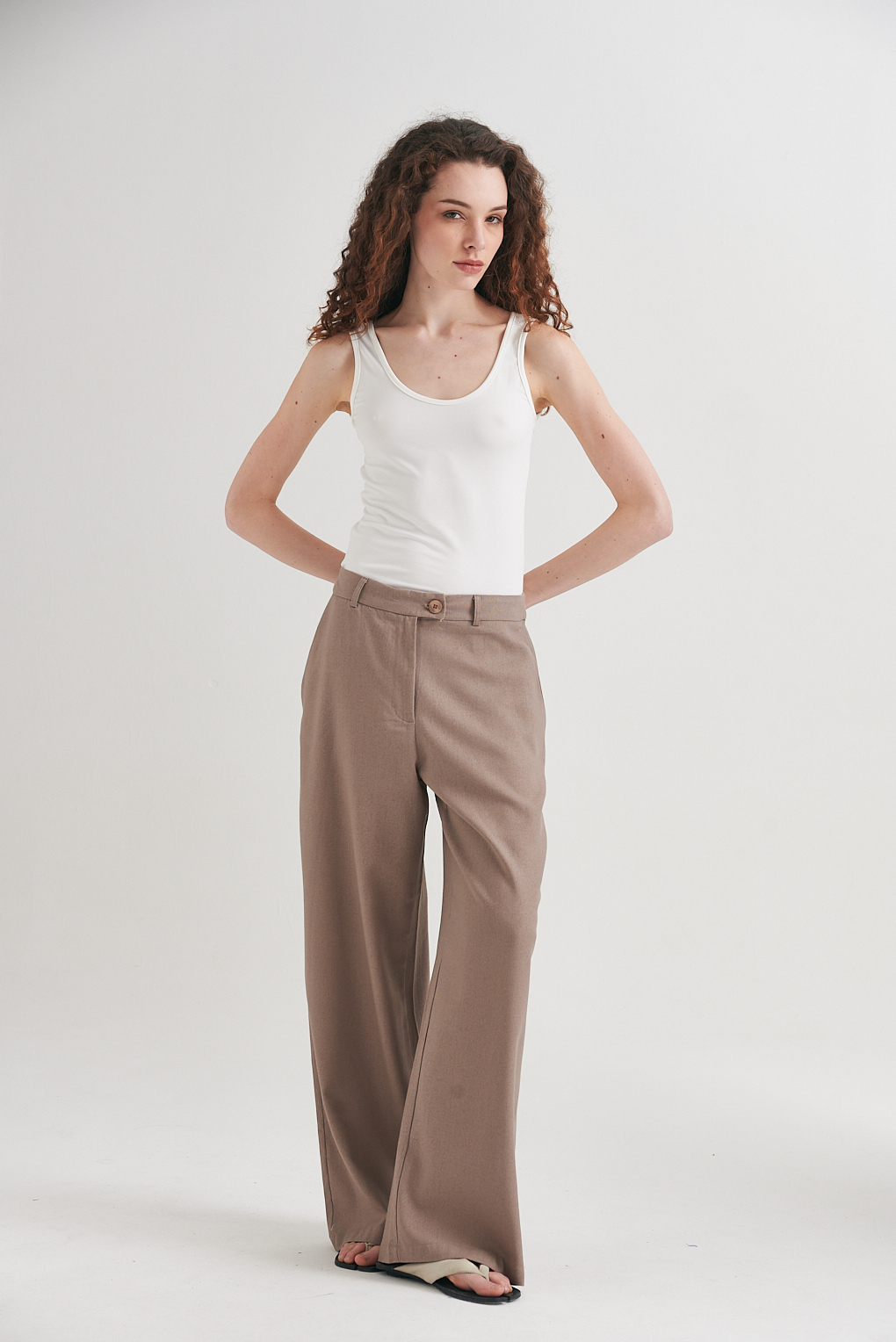 pantalón lino