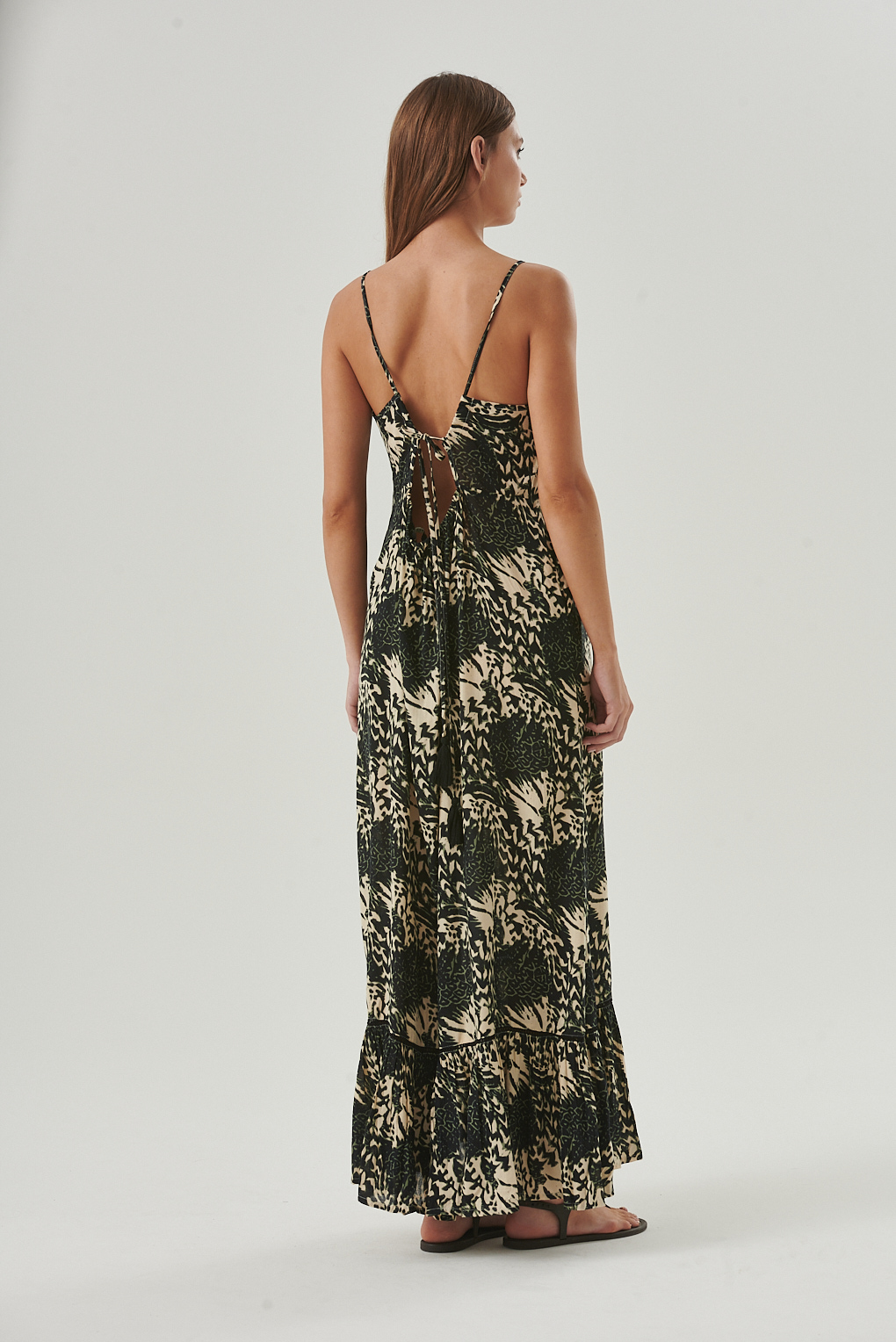 vestido viscosa