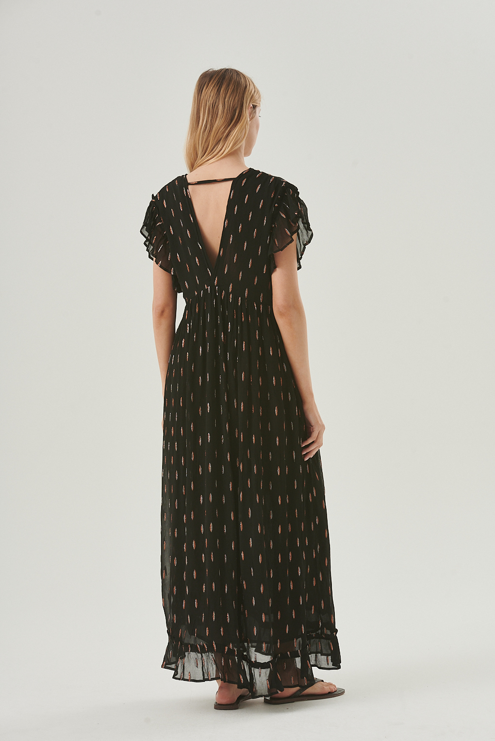 vestido lurex