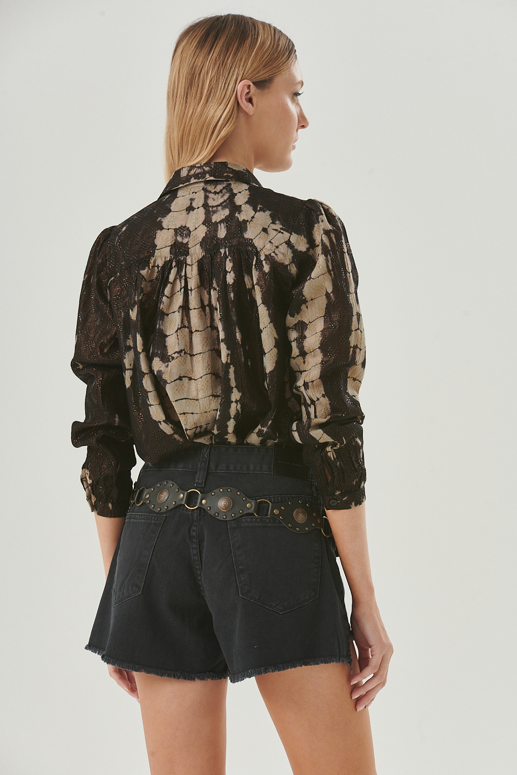 camisa batik lurex
