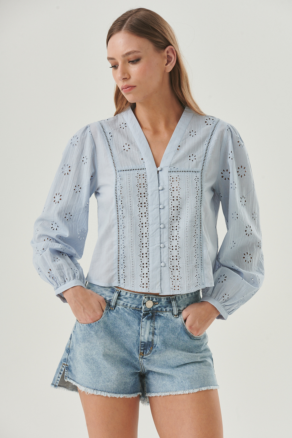 camisa bordada