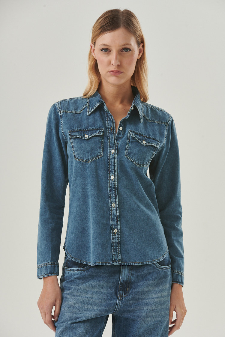 camisa de jean 