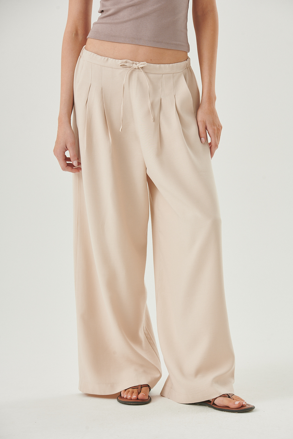pantalón crepe