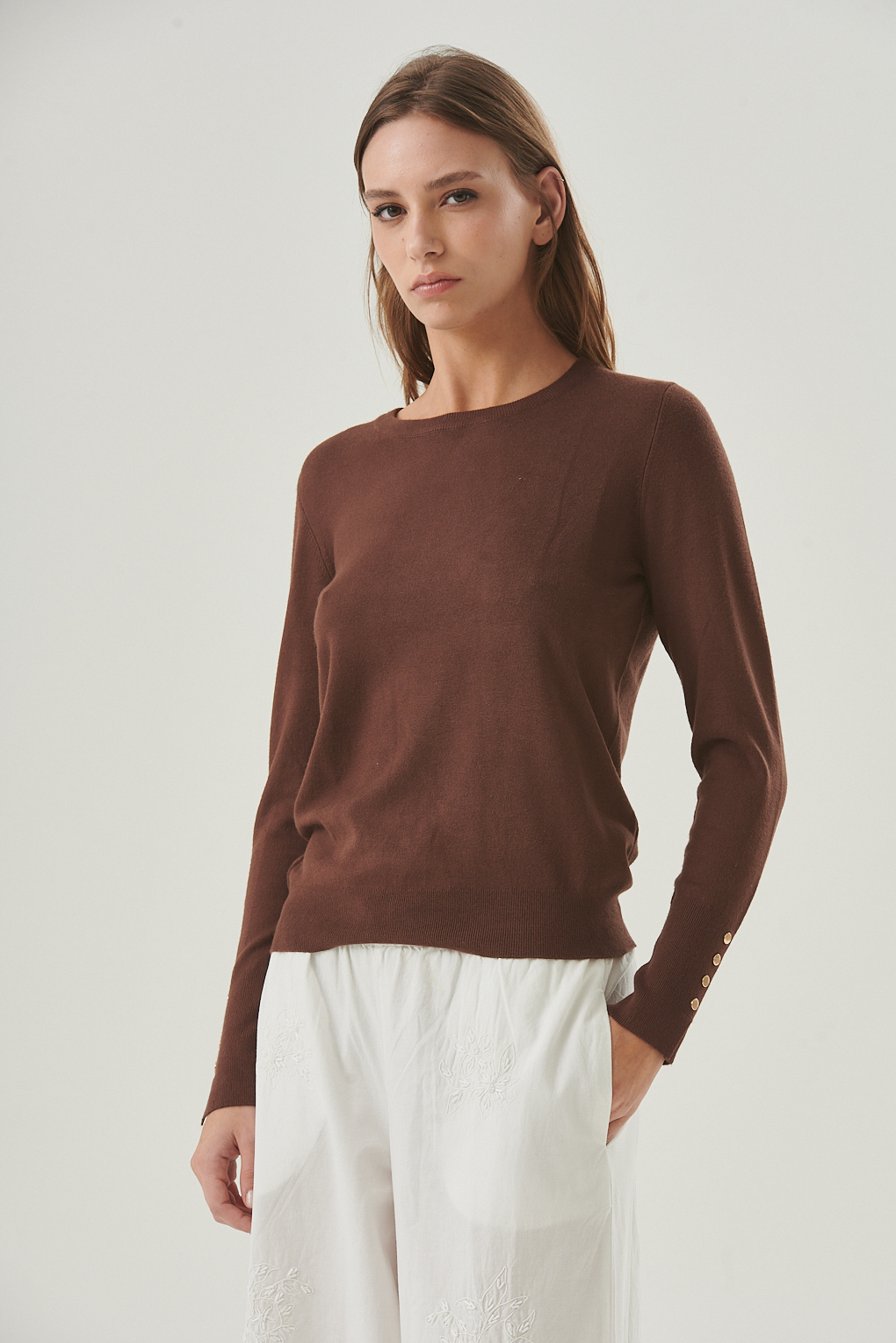 sweater liviano liso