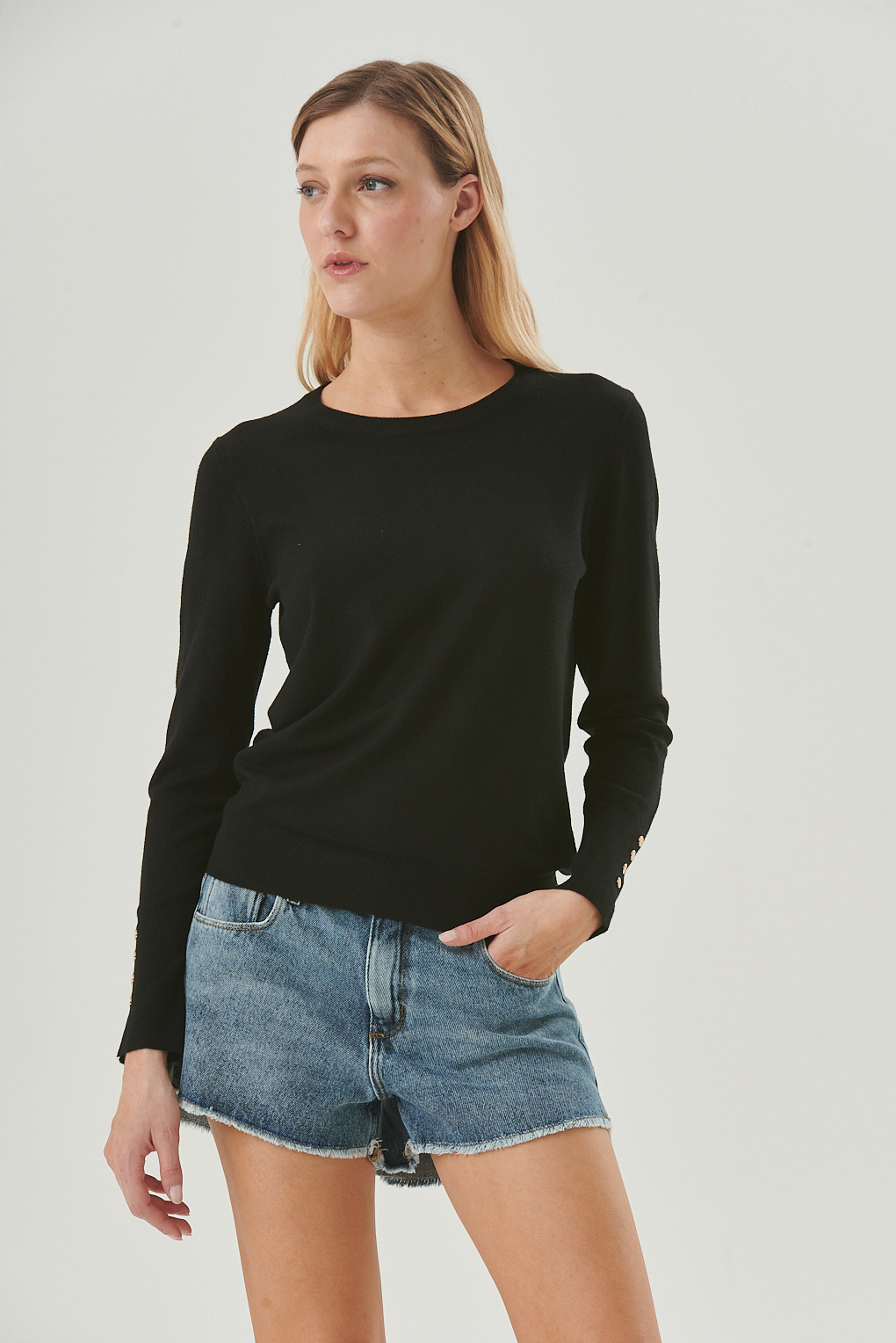 sweater liviano liso