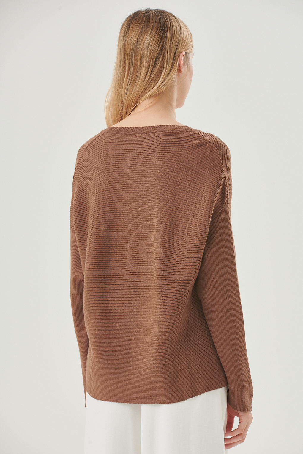 sweater escote V