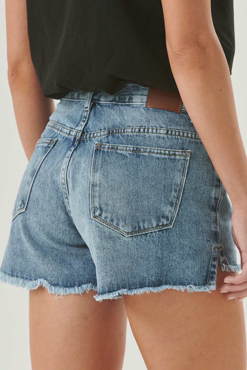 short de jean clásico 