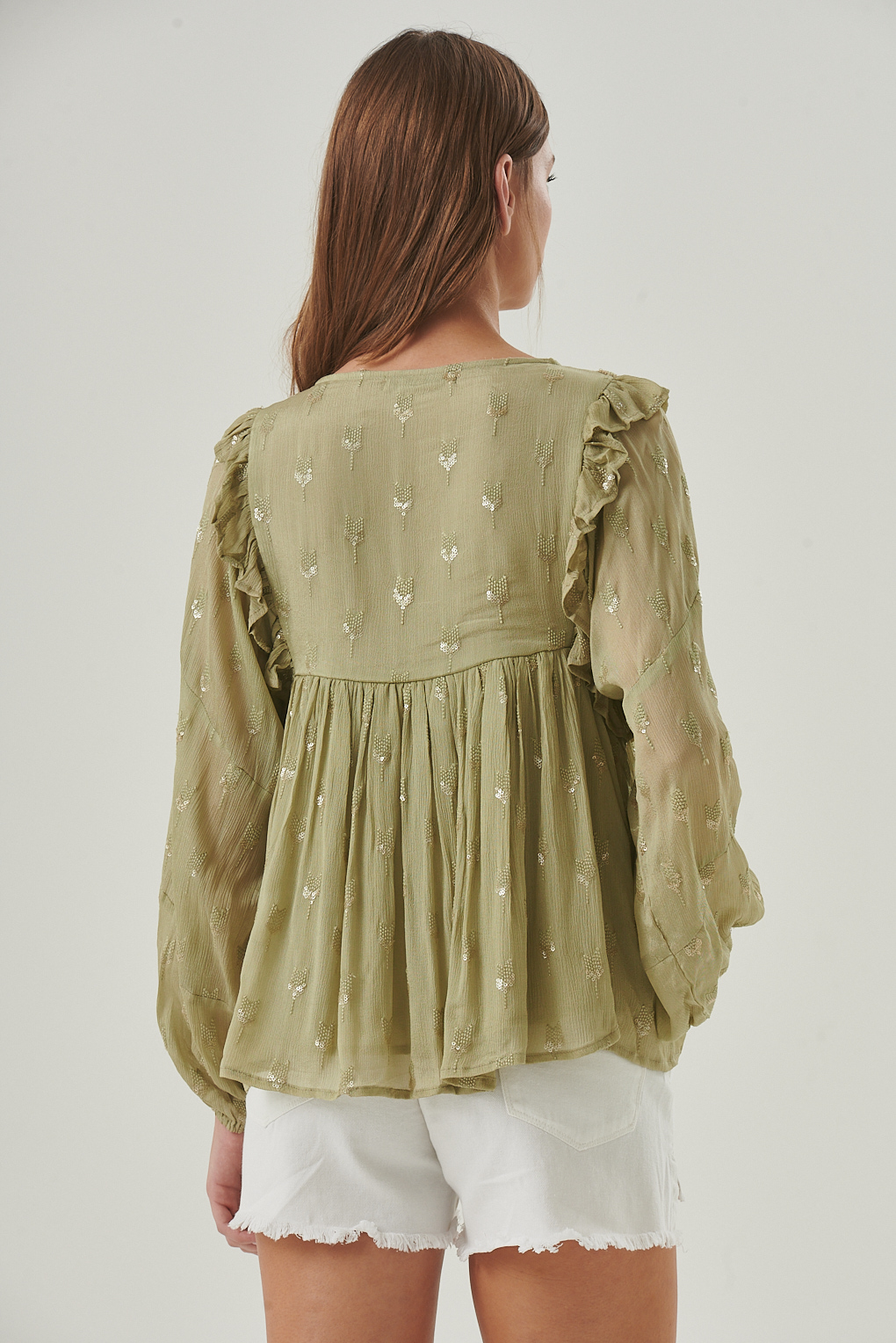 blusa jacquard
