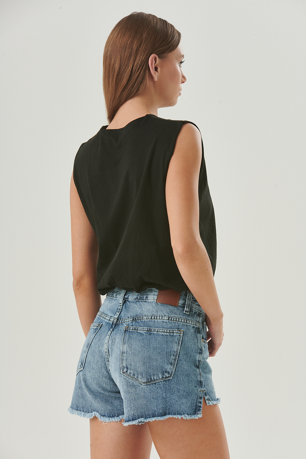 remera algodón efecto globo