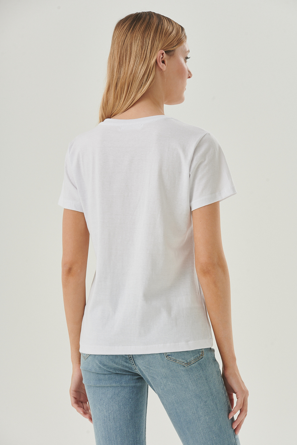 remera algodón con frase