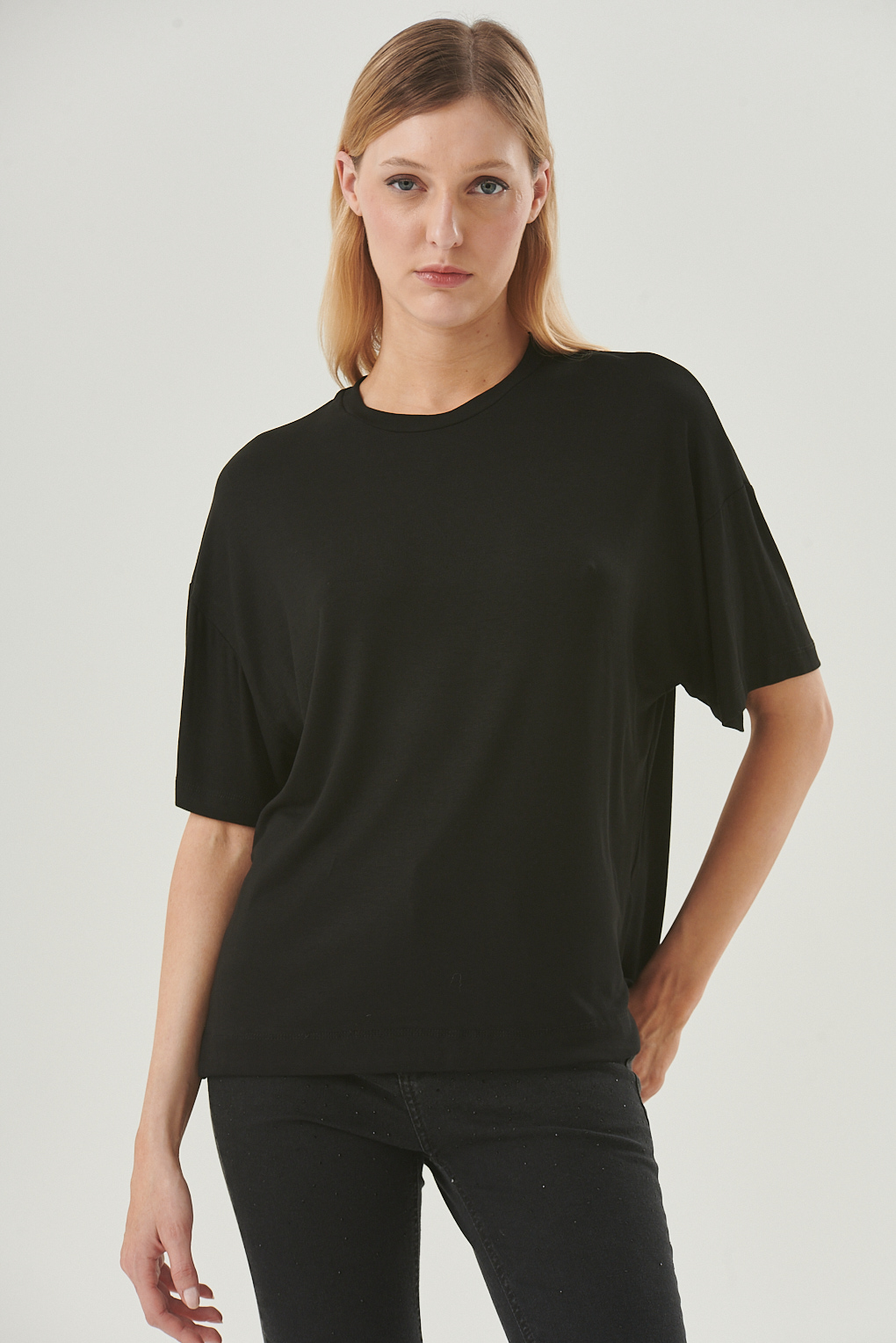 remera amplia lisa