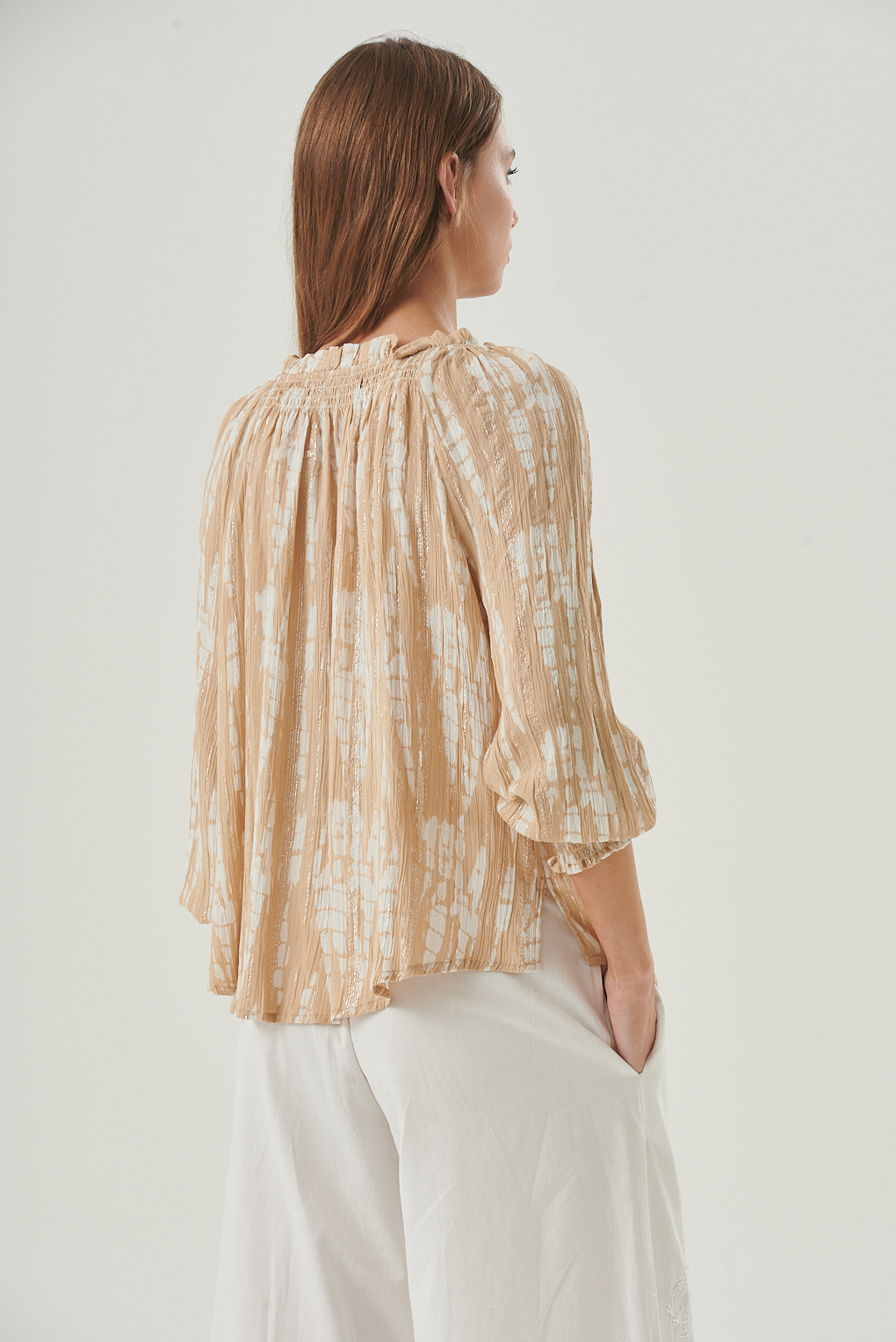 blusa lurex