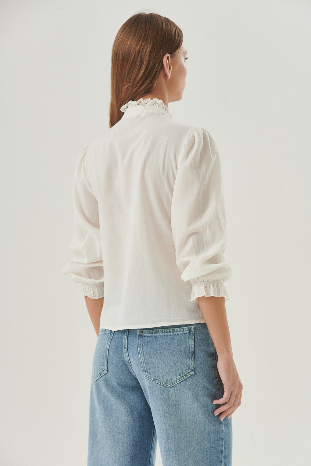 camisa bordado broderie
