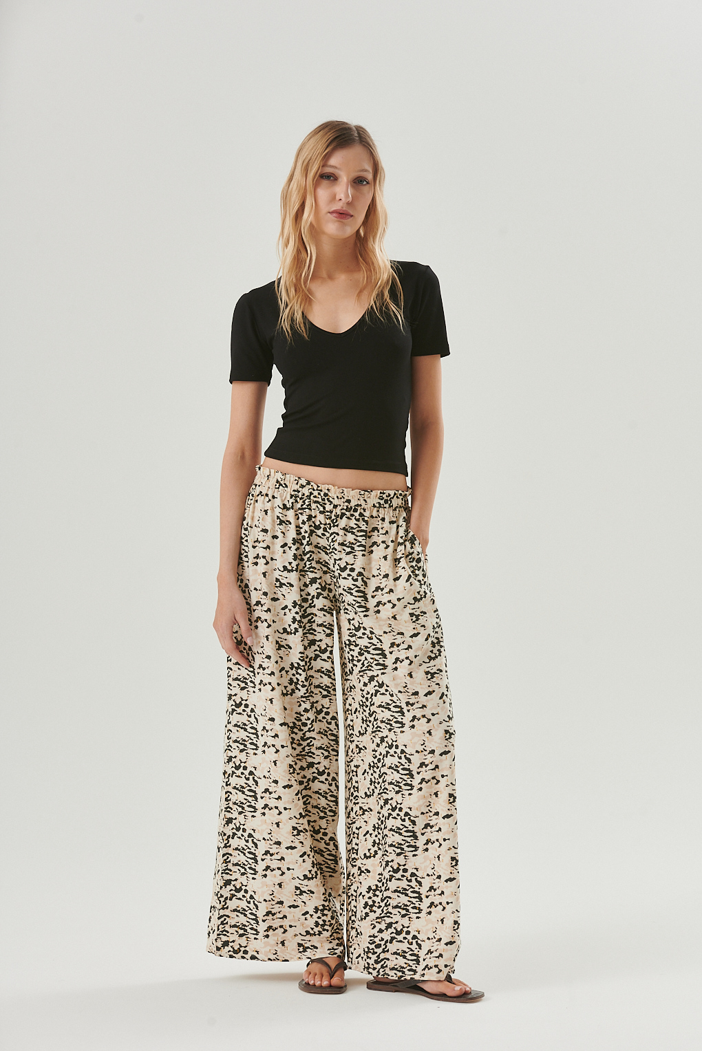pantalon estampado