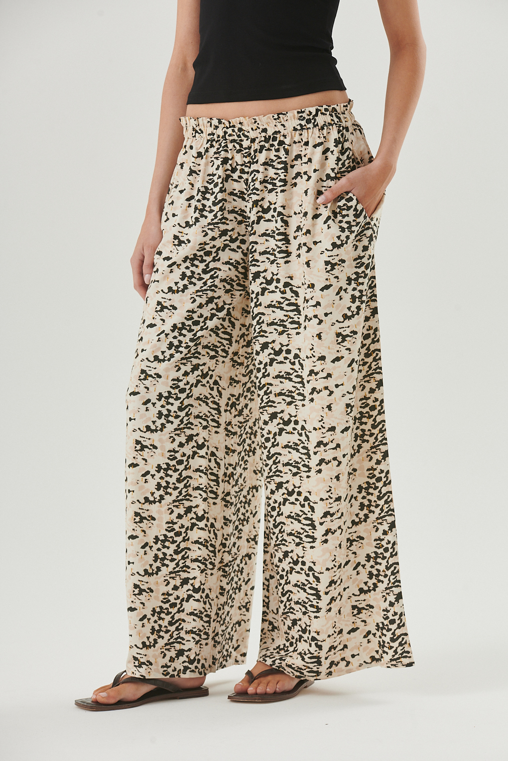 pantalon estampado