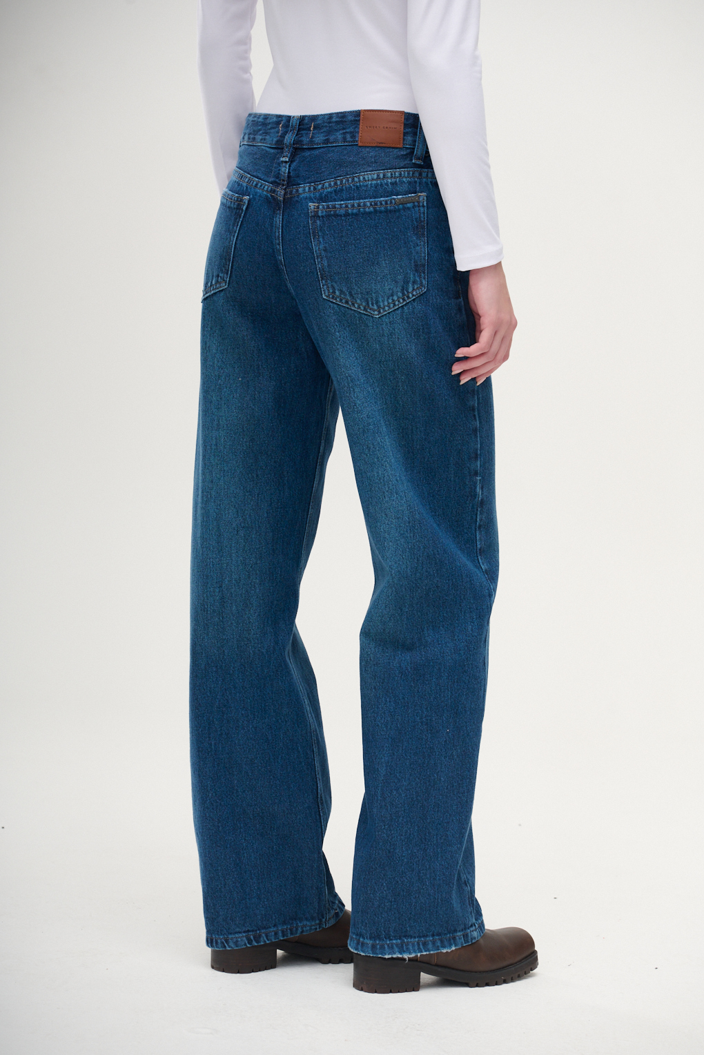 jean recto azul clasico