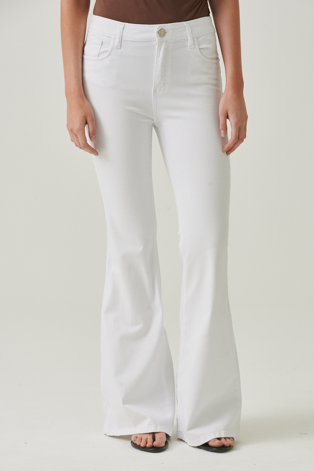 jean oxford blanco elastizado