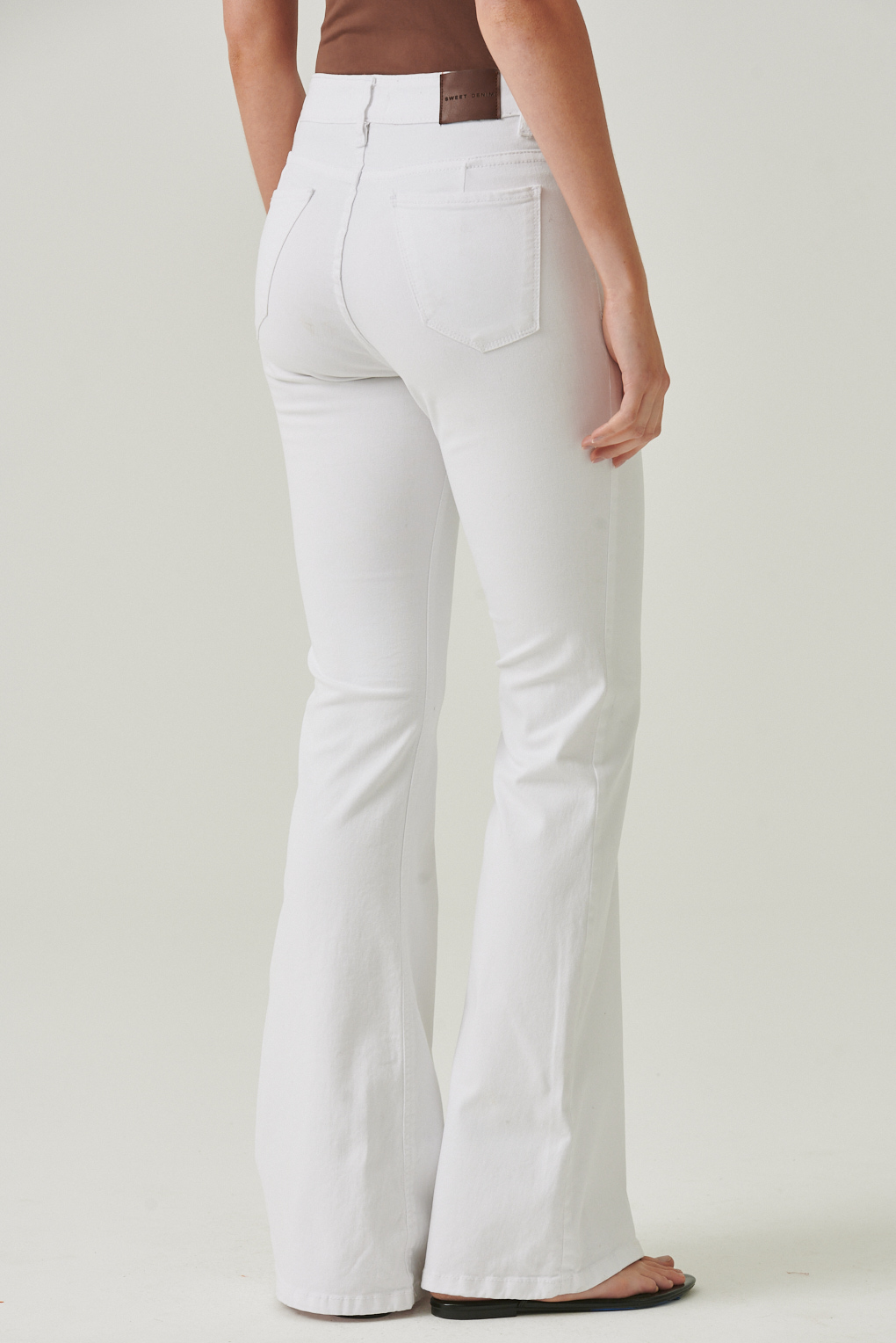 jean oxford blanco elastizado